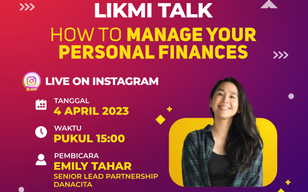 LIKMI TALK! How to Manage Your Personal Finances